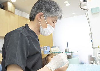 小さなお子様から​ご年配の方まで幅広い診療